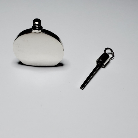 Vintage Aveda Sterling Essential Oil Necklace - Picture 3 of 8